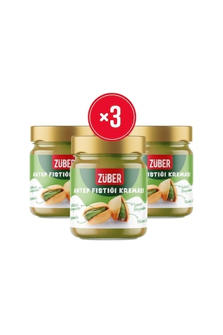 Züber Antep Fıstığı Kreması 200 Gr X 3 Adet