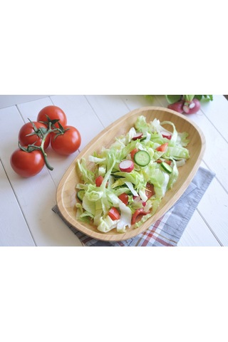 Bambum Caliente 30 Cm Kayık Servis Sunum Tabağı