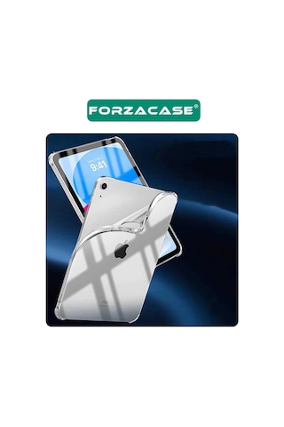 Forzacase Apple Uyumlu iPad  10. Nesil 10.9 İnch 2022 A2757 İle Anti Shock Silikon Kılıf Şeffaf - Fc014 Silikon