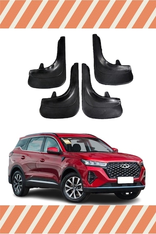 Chery Tiggo Uyumlu 4'lü Tozluk Çamurluk Paçalık