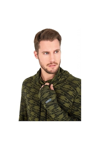 Blackspade Sweatshirt - Yeşil Boyunluklu YESIL