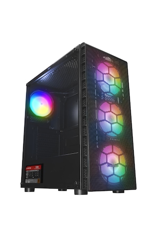 Rampage Redsky Rgb Mesh 700w 80+ 4 12cm Rgb Fan Gaming Oyuncu Kasası