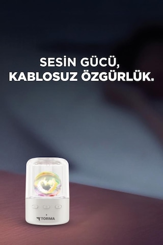Torima D73 Rgb Led Işıklı Kablosuz Bluetooth Hoparlör