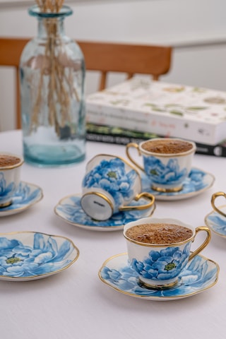 Emsan Dora 6 Kişilik Kahve Fincan Takımı 80 Ml