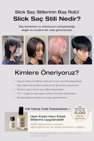 Dashu Pro Airy Polish Oil Saça Parlak Ve Islak Bir Görünüm Sunan Bitkisel Özler İçeren Saç Yağı 30 ML