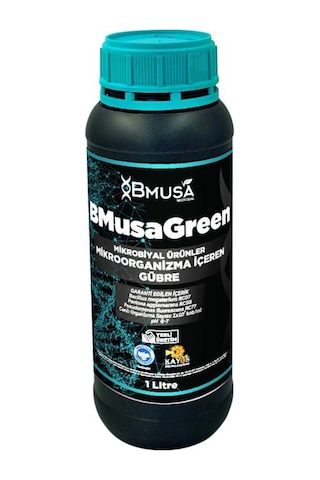 Bmusa Green 1 Lt Mikrobiyal Gübre 1 L