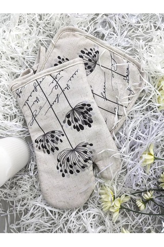 Cherir Eldiven Ve Tutacak Seti 212008146 Gri