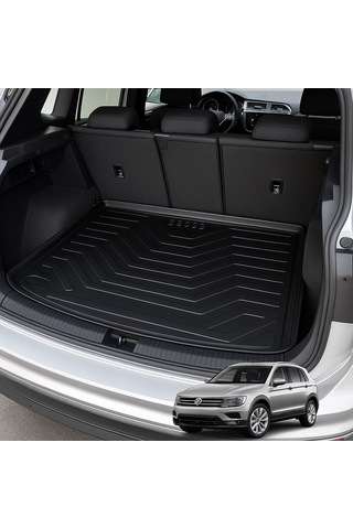 Volkswagen Tiguan 2016+ İle Uyumlu Bagaj Havuzu 3d Premium