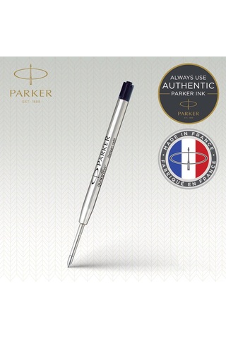 Parker 1950371 Quinkflow Tükenmez Kalem Yedeği, Orta Kalınlıkta Uç, Mavi