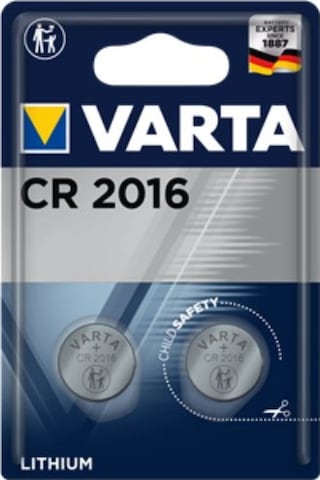 Varta 6016 CR2016 3V Lityum Pil 2'li