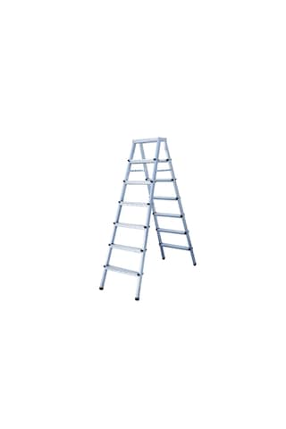 7+7 Basamaklı Çift Çıkışlı Katlanır Profil Merdiven 20x40 Çok Amaçlı/pratik/kolay