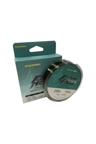 Powerex Pulse Yeşil 150m. 0,40mm. 10.04kg. Carbon Monofilament Misina