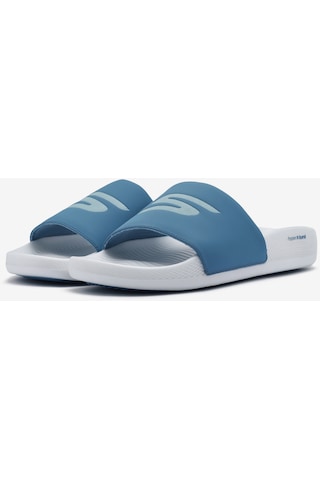 Skechers Hyper Slide - Deriver Erkek Beyaz Terlik 246020 Wbl Beyaz