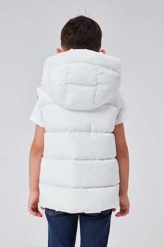 Benitto Kids Kapüşonlu Erkek Çocuk Şişme Yelek 51311 Beyaz