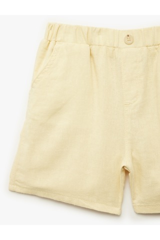 Koton Shorts Sarı 6smb40033tw