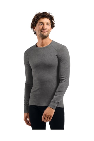 Odlo Odlo Active Warm Bl Top Crew Neck L/s Erkek Gri İçlik Üst 5504 Gri