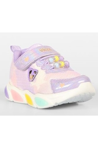 Vicco Gelato Işıklı Ortopedik Çocuk Spor Ayakkabı Lila