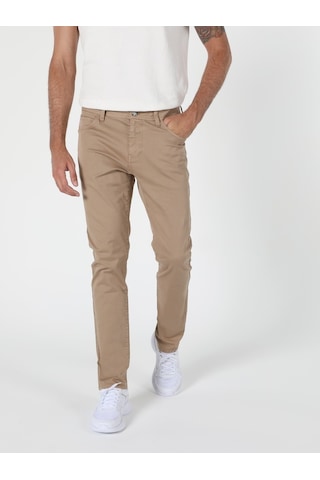 Colin's Straight Fit Düşük Bel Erkek Pantolon CL1049744_Q1.V2_CML Camel
