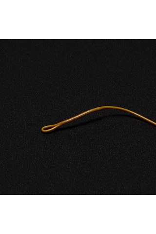 Reedark Karp Balıkçılığı İçin Dayanıklı Aramid Lider Tel 80lb/30kg , 1 Metre, Çiftlik Sarısı, Döndürücü İçeren, Kolay Montajlı