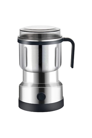 Jian Fan Ev Tipi Elektrikli Tahıldeğirmeni Kahveçekirdeğirmeni Gümüş