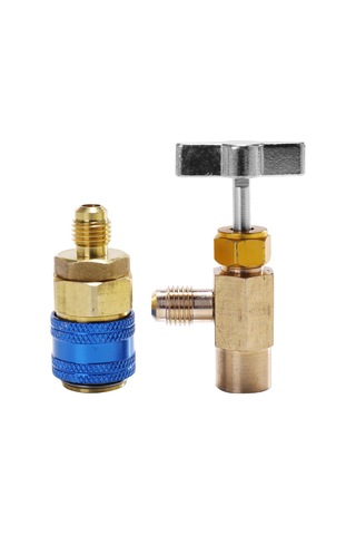 Youtek R134a Soğutucu Basınç Ölçer - Otomobil Klima Fluor Yükleme Aleti, Bakım Ve Servis Gereci