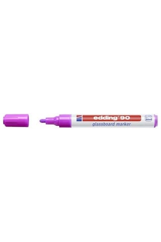 Edding 90 Cam Yazı Tahtası Kalemi Mor N11.1705