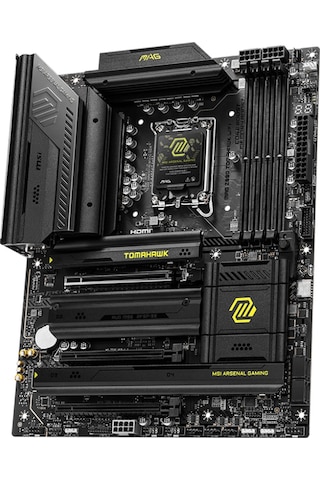 MSI MAG Z890 Tomahawk WIFI Intel Z890 9200 MHz (OC) DDR5 Soket 1851 ATX Anakart