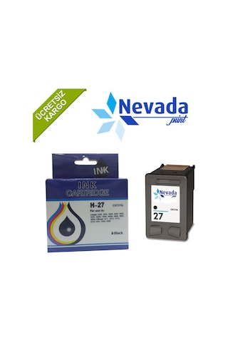 Hp 27 Siyah Kartuş Uyumlu İthal Hp C8727A
