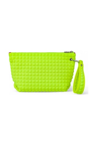 Bilik Deri Scuba Sarı Kadın Portföy & Clutch Çanta Yeliz Sarı