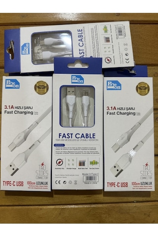 3.1 Type-c Hızlı Şarj Kablosu