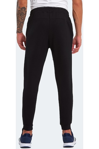 Slazenger KOX I Erkek Cepli Dar Paça Siyah Eşofman Altı