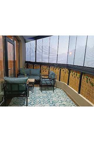 50 Cm X 3 Metre Hasır Kamış Balkon Çiti Dekarasyon