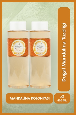 Mandalina Kolonyası Set 2x400 Ml - Pet Şişe 78588058