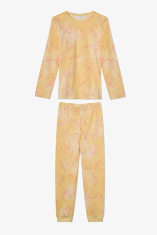 Penti Pembe Kız Çocuk Flying Uzun Kollu Pamuklu 2'li Pijama Takımı