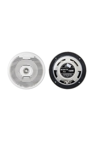 Denox Dn-6001 Tw 6.5 Inç 100W Max 8 Ohm Suya Dayanıklı Tavan Hopa Denox Dn-6001 Tw 6.5 Inç 100W Max 8 Ohm Suya Dayanıklı Tavan Hopa