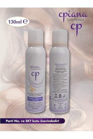 Cpiana Saç Bakım Kompleksi - Dökülme Karşıtı & Yoğun Bakım Argan Yağlı 130ml