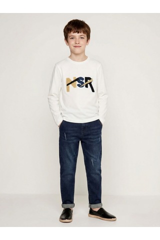 Xo Kids Erkek Çocuk 3lü Alt Üst Takım 6-9 Yaş 13212 Bej