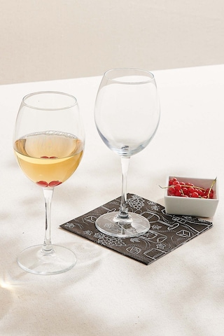 2'li Enoteca Kırmızı Şarap Kadehi 550 Cc Şeffaf