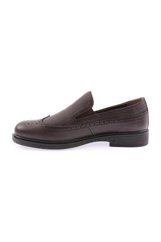 Dgn 2055-23y Erkek Comfort Lazerli Ayakkabı 2055-1506-R0685 Kahverengi