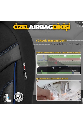 Otom Individual Design Ekstra Destekli Oto Koltuk Kılıfı - 550061876