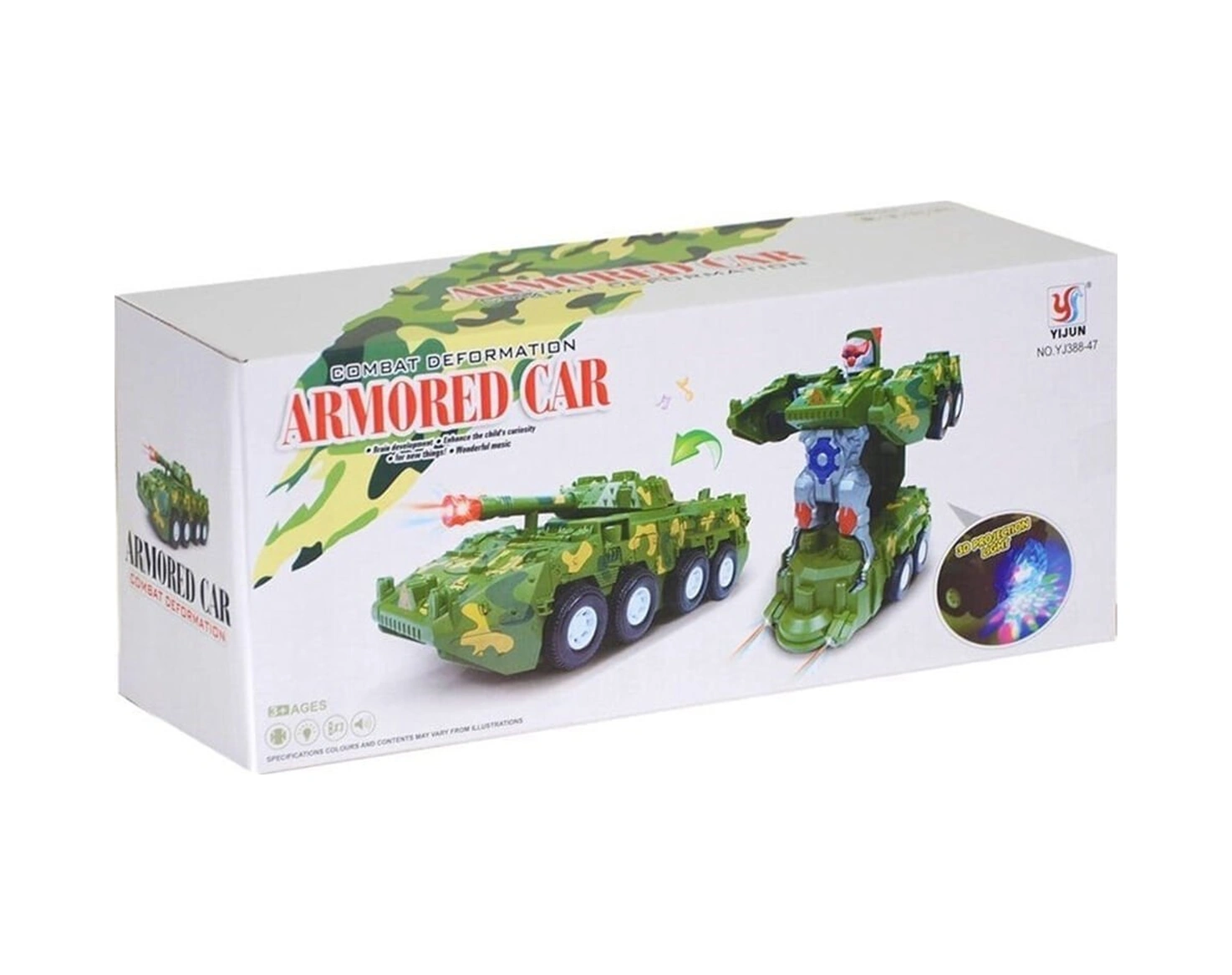 Yj388-47k Kut Pilli Robot