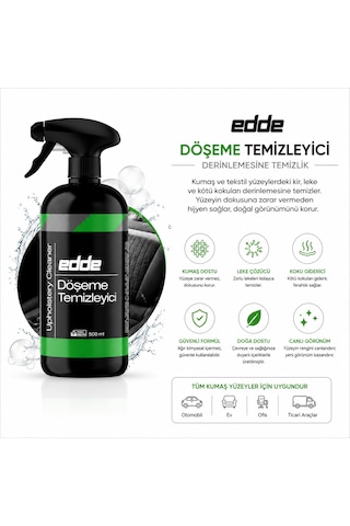 Edde Araba Araç Oto Döşeme Temizleyici Sprey 500ml Oto Detailing 1