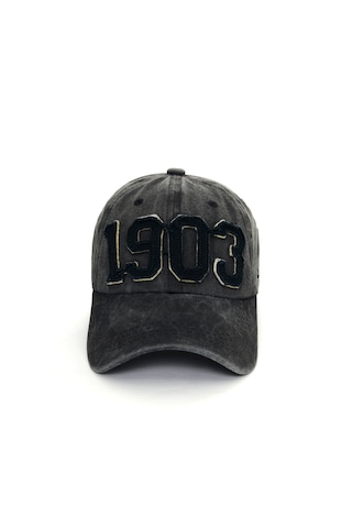 Berellini 1903 Kartal Yıkamalı Şapka Special Edition Siyah