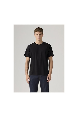 Levi's Essential Erkek Relaxed Siyah Bisiklet Yaka Tişört 008br-0000-16334