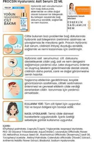 Procsin Hyaluronic Asit 20 ML