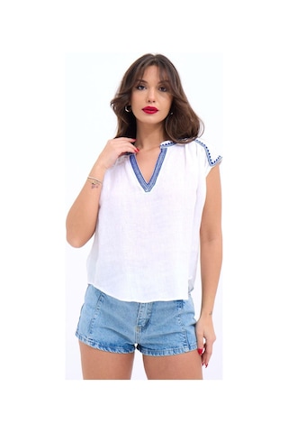 Soonaksesuar 7162 Bluz-beyaz Beyaz