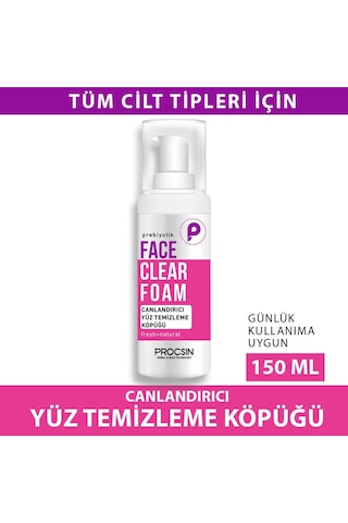 Procsın Canlandırıcı Yüz Temizleme Köpüğü 150 ML