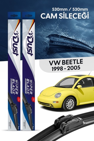 Volkswagen Beetle Silecek Takımı 1998-2005 Uyumlu 530mm/530mm