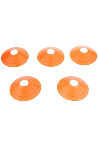 Homyl 5 Adet Futbol Mini Disk Konileri Sınır Turuncu Turuncu Çok Renkli