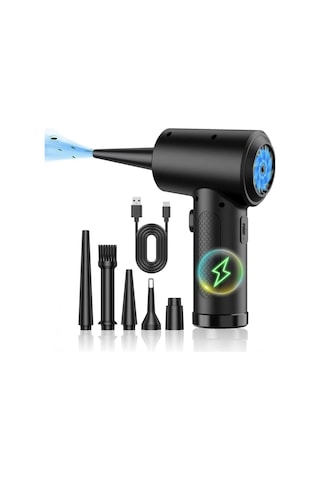 Reedark Yüksek Güçlü Kablosuz Araç El Süpürgesi - Usb Şarjlı Taşınabilir Üfleyici